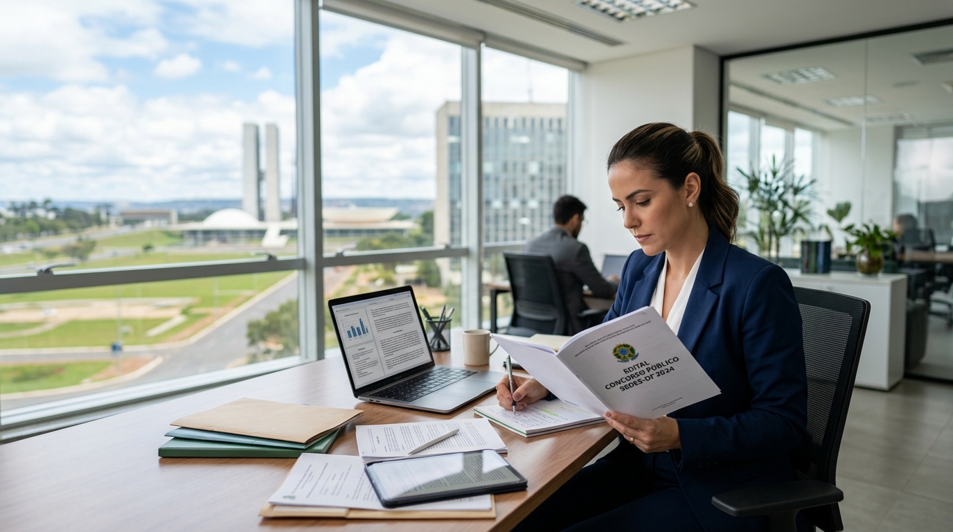 Visão Geral do Edital Concurso SEDES DF: Principais Pontos