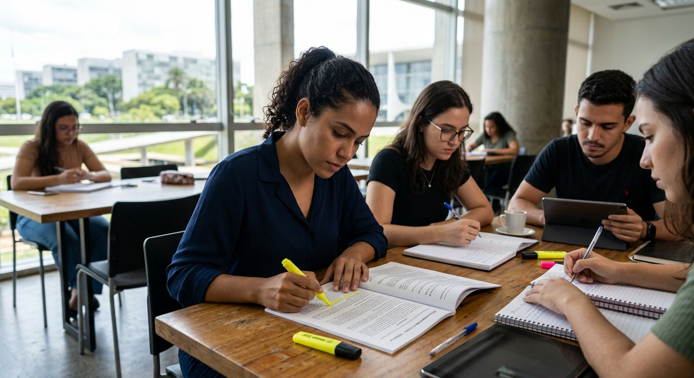 Estratégias para Estudo do Concurso SEDES DF